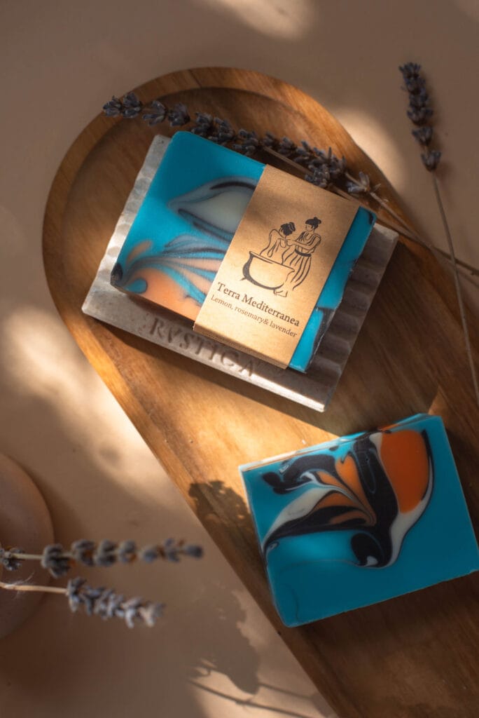 prirodni sapun od ružmarina i lavande