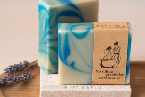 Sapun sa spirulinom i zelenom glinom